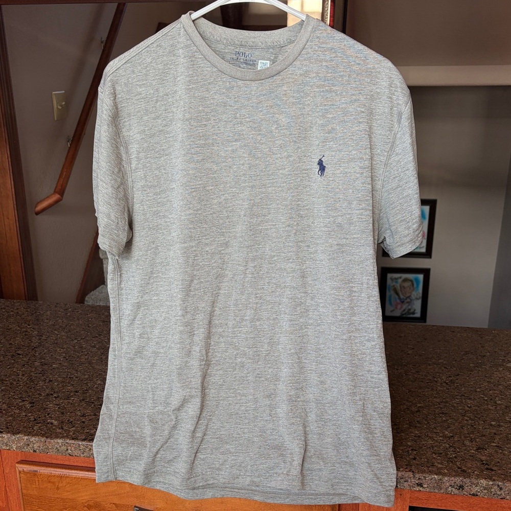 Polo by Ralph Lauren Heather Gray Short Sleeve Tee